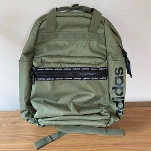 NWOT adidas Backpack Olive Green